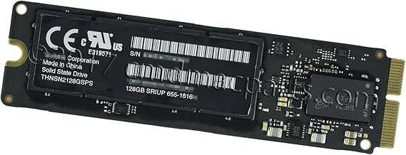 Odyson - 128GB SSD Replacement for Apple MacBook Air 11" A1465 (Mid 2013-Early 2014), 13" A1466 (Mid 2013-Early 2014)