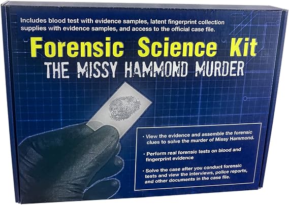 Forensic Science Kit: Solve The Missy Hammond Murder
