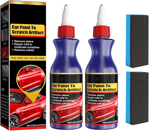 Car Scratch Repair Wax, Car Paint to Scratch Artifact, Scratch Repair Wax for Car (2pcs)