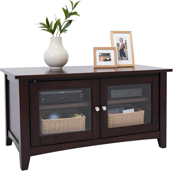Alaterre Shaker Cottage TV Stand for TVs up to 40", Espresso, 36 Inch