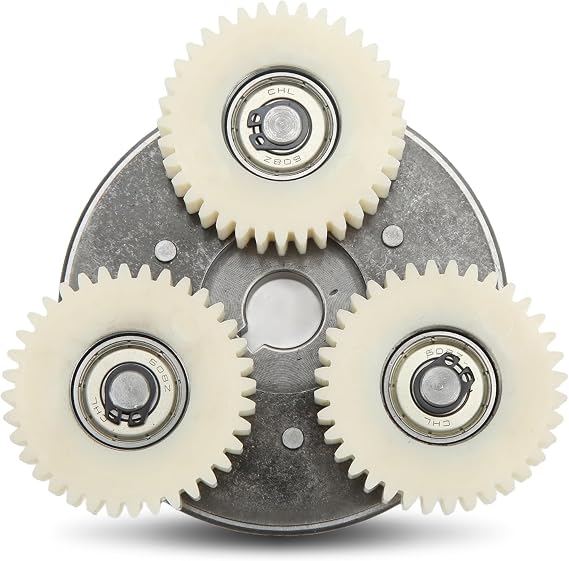 E Bike Motor Gear Clutch Kit, 36T Planetary Nylon Gears Electric Bicycle Accessories for Bafang Electric Bicycle 500W 750W, Replacement for Bafang Motor Metal Solid Gear
