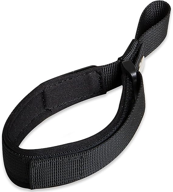 Hands Free Adjustable Wrist Strap,Suitable for Any Dog Leashes with Adopts Design,Soft and Comfortable Diving Fabric Wrist Strap for Retractable Dog Leash (Classic Black)