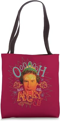 Elf Movie Oooooh Hes an Angry Elf Tote Bag