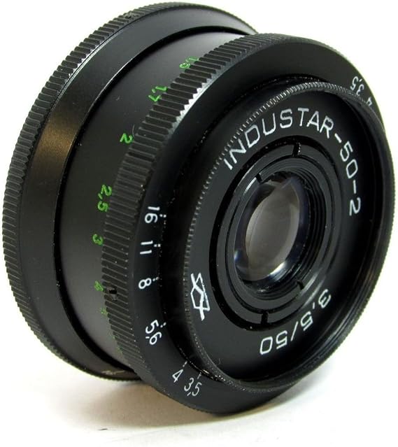Industar-50-2 M42 3,5/50 USSR Soviet Union Russian Pancake Camera Lens