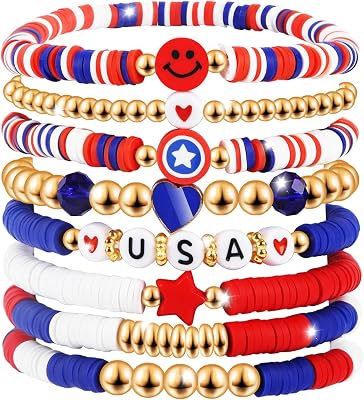 4th of July Bracelets for Women