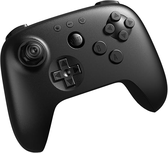 8Bitdo 64 Bluetooth Controller for Analogue 3D, Switch, Switch 2, Windows, and Android (Black)