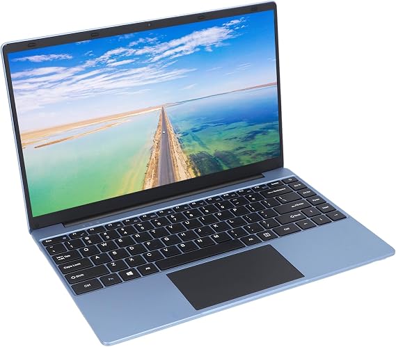 14.1 Inch Laptop Computer, For 11 PRO Laptop, J4125 Processor, 1920x1080 FHD Display Screen, USB3.0 LPDDR4 8GB Laptop Computer, Ultra Thin Notebook Laptop (8GB+256GB)