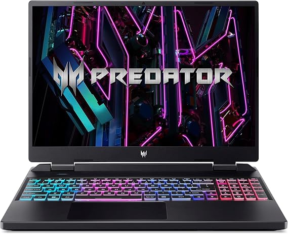 acer Predator Helios Neo 16 Gaming Laptop | 16" 1900 x 1200 (WUXGA) IPS 165Hz (100% sRGB) | Intel 24-Core i9-14900HX | 16GB DDR5 1TB SSD | GeForce RTX 4060 8GB | RGB Backlit | Win11 Home