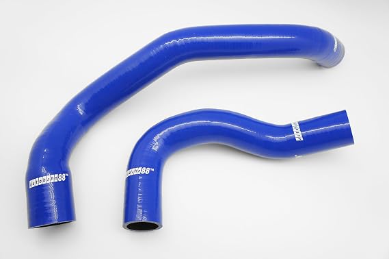 Autobahn88 Radiator Coolant Silicone Hose Kit, compatible with 2010-2021 Alfa Romeo Giulietta 1.4L Petrol (Blue -without Clamp Set)