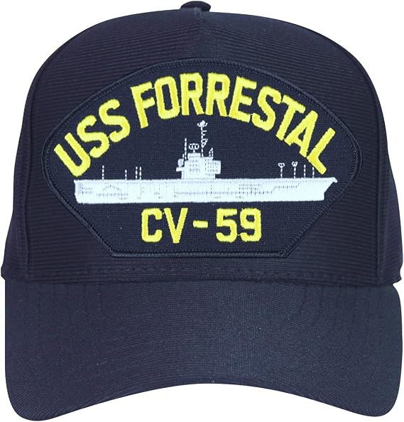 USS Forrestal CV-59 Ships Ball Cap