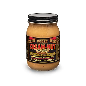 Cream-Nut Crunchy Natural Peanut Butter