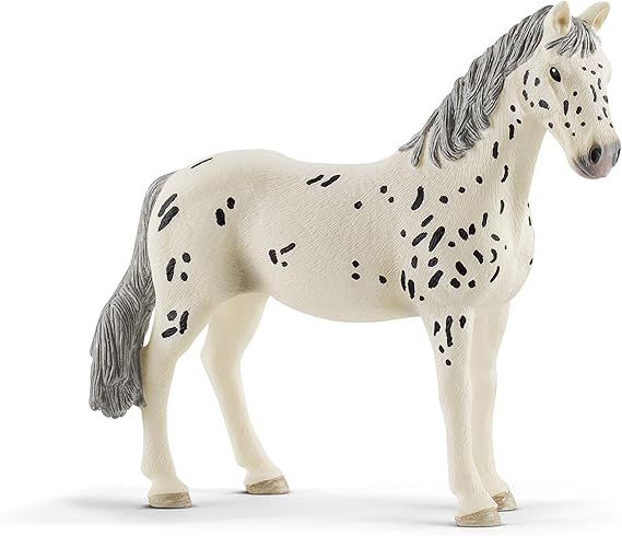 Schleich Horse Club - Knabstrupper Mare Toy Figurine - Kids Ages 5+ | 13910