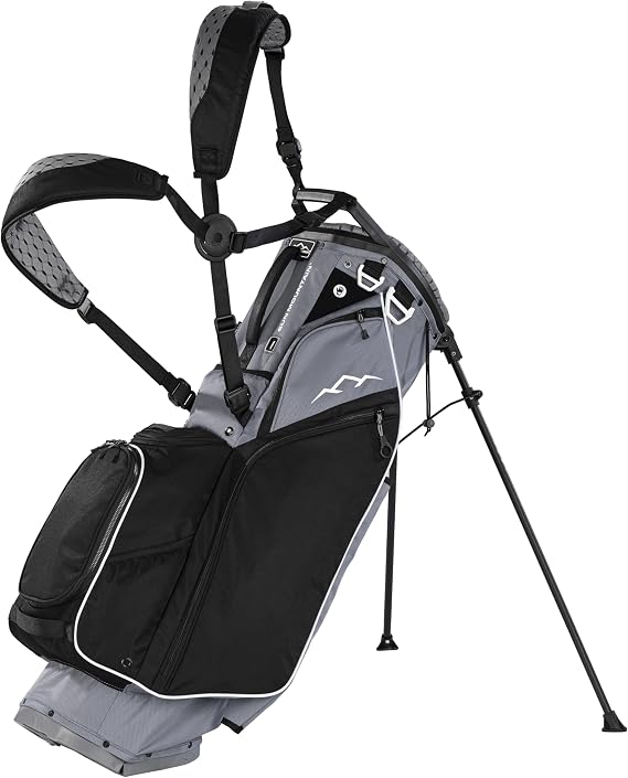 Sun Mountain 2025 Eclipse 3.5 14 Way Golf Stand Bag - Durable Golf Bag with Eleven Pockets for Ample Storage - Features an Ergonomic X-Fit Dual Strap System and a Matching Rain Hood
