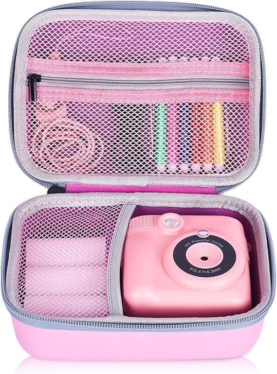 Kids Camera Instant Print Case,for TIATUA/ASTGMI/Himont-Pink