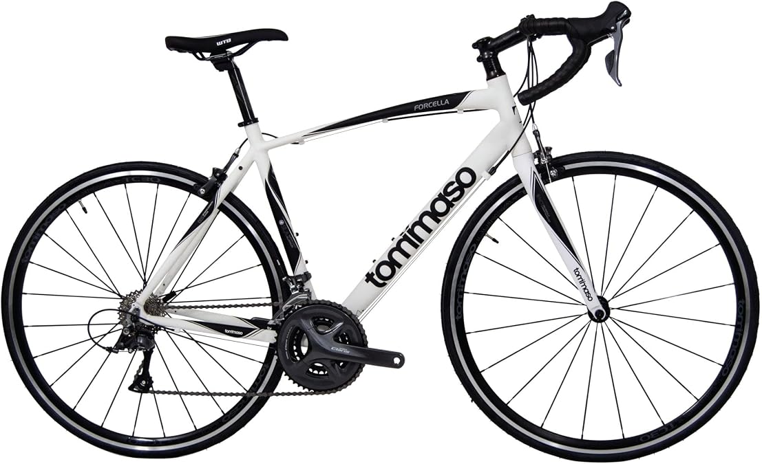 Tommaso Forcella Sport Bike Performance Aluminum Road Bike Carbon Shimano Claris 24 Speeds Road Bicycle Men Road Bikes for Men