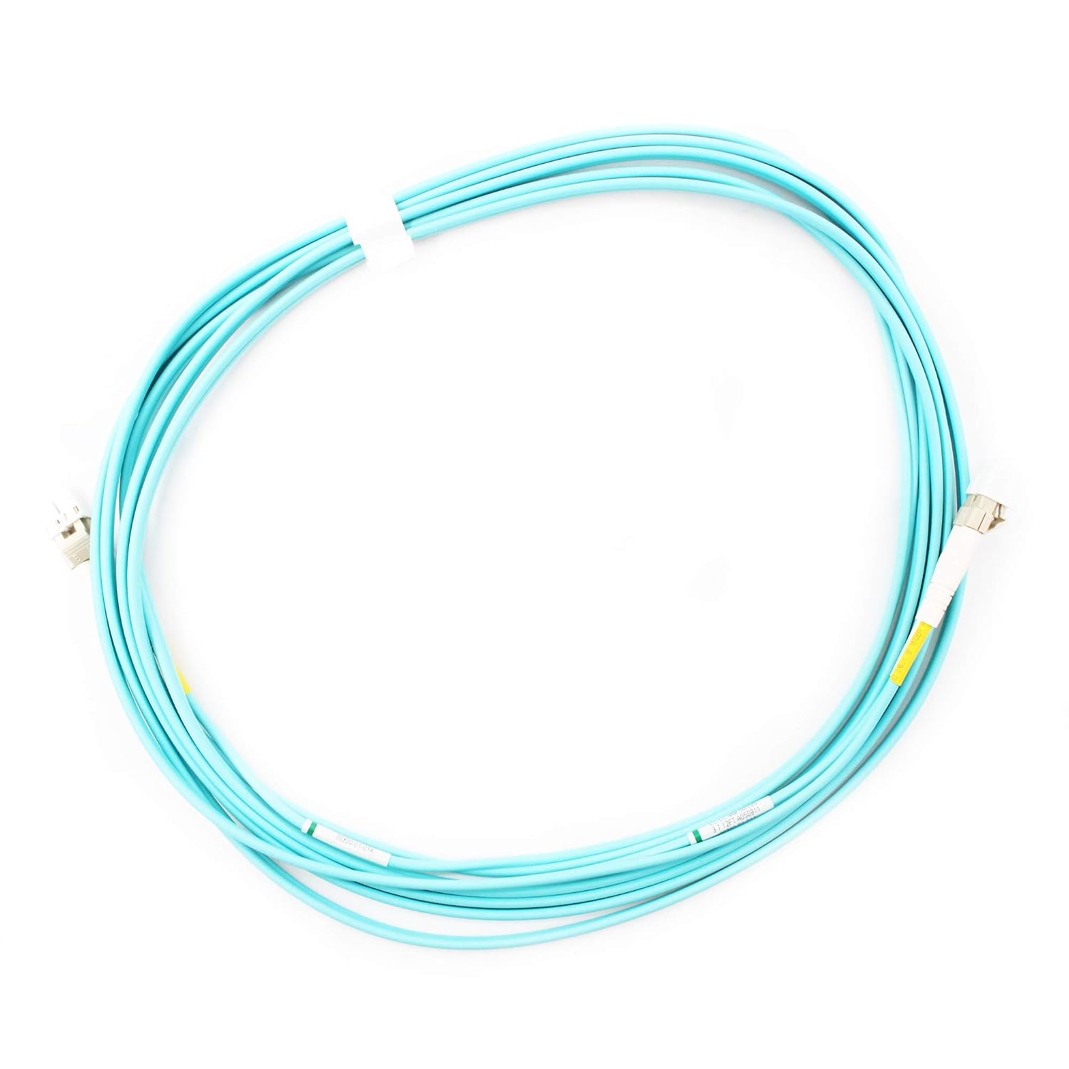 Commscope FDXLCLC52-MXF012 LazrSpeed Fiber Optic Patch Cable, OM4, MM, Duplex LC to LC, Plenum, 12'