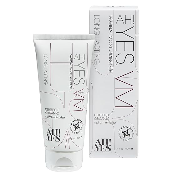 AH! YES VM Long Lasting Vaginal Moisturizer for Vaginal Dryness, Water Based & Estrogen-Free (3.4 fl oz)
