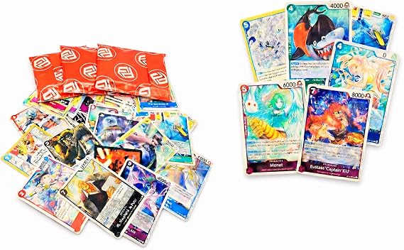 One Piece 55 Card Lot Includes 5 Foils