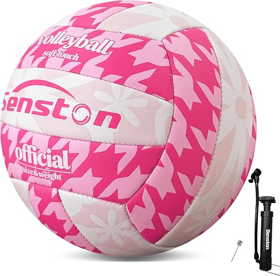 Senston Volleyball Official Size 5 Soft Waterproof for Indoor Outdoor Beach
