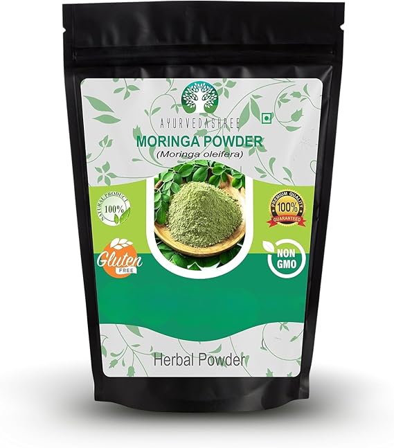 Moringa Leaf Powder 100 Gm I Moringa Olifera Powder I Lab Tested for Purity I Non GMO I Vegan