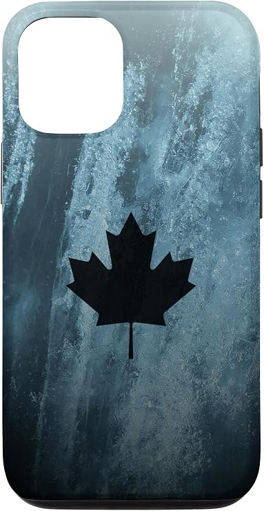 iPhone 15 Gray Blue Black Ice Case