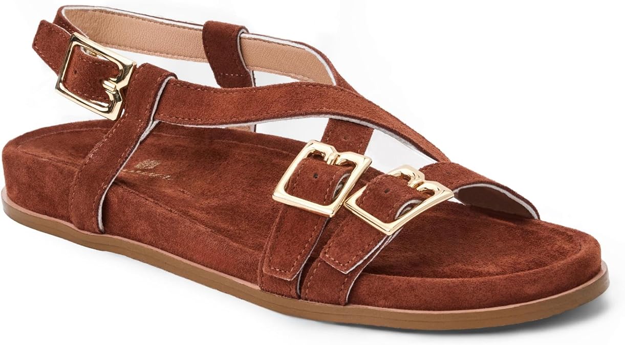 Bruno Magli Women's Gianna Sandals, Leather Shoes, Open Toe Footwear