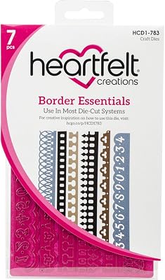 Heartfelt Creations Border Essentials .13 to 6.25 Emboss Dies