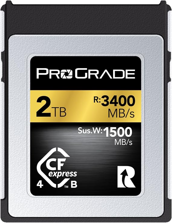 ProGrade Digital 2TB CFexpress 4.0 Type B Memory Card (Gold)