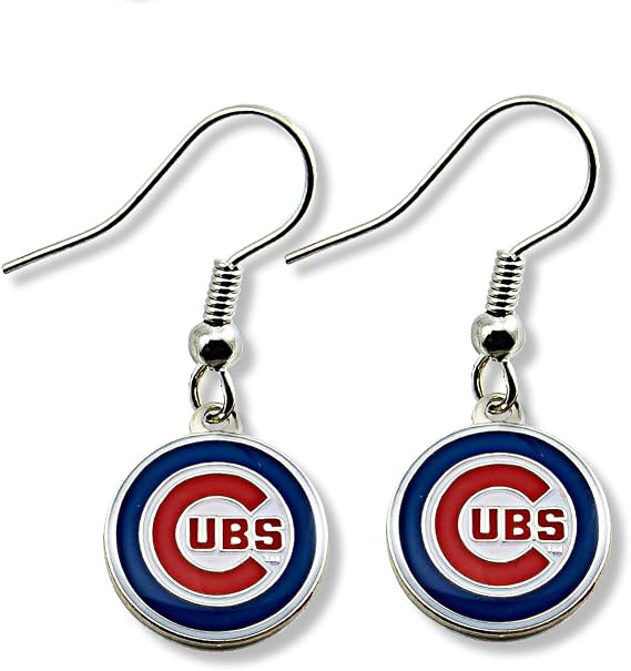 Aminco MLB Chicago Cubs Earrings