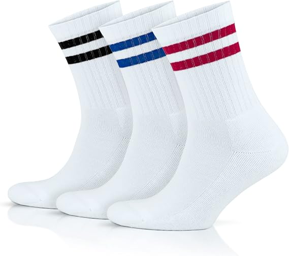 3 Pairs High Quality Combed Cotton Underbase Towel Seamless Sweat Absorber Women/Men Activity Tennis Trekking Hiking Golf Sports Socks 4205