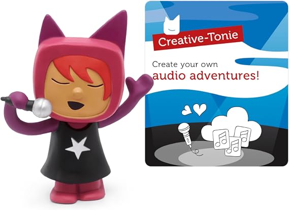 Tonies Singer Creative Toy Figurine - Record and Upload up to 90 Minutes of Your Own Stories and Songs