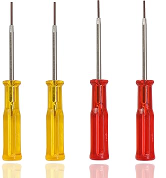 Serger Screwdriver Set H1.5 H1.6 4PCS, SKZIRI Hex Head Screwdriver Set Overlock Sewing Machine Needle Set For Husqvarna Viking sewing machine Huskylock/Babylock Evolution serger