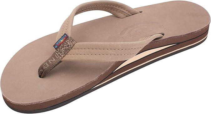 Rainbow Sandals Women's Double Layer Leather w/ 3/4" Strap