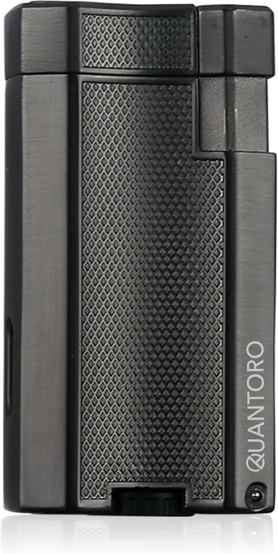 MGM04-2 Delicili Çift Jet Alev Gunmetal Çakmak