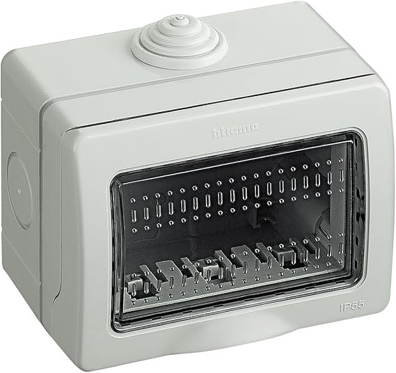 Bticino S25503E IP55 iDrobox housing gray 3 modules