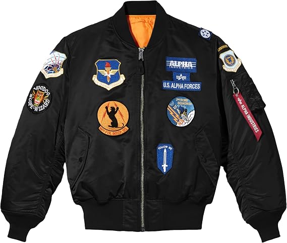 Alpha Industries Men's Squadron MA-1 Flight Jacket