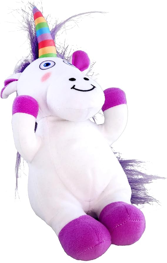 Farting-Unicorn Christmas Ornaments-Funny-Christmas-Tree-Decoration-Stocking Stuffer-Naughty Nice Gag-Gift Unicorn Farts The Song Deck The Halls When You Press Her Body Measures 5x6 Inches Very Cute
