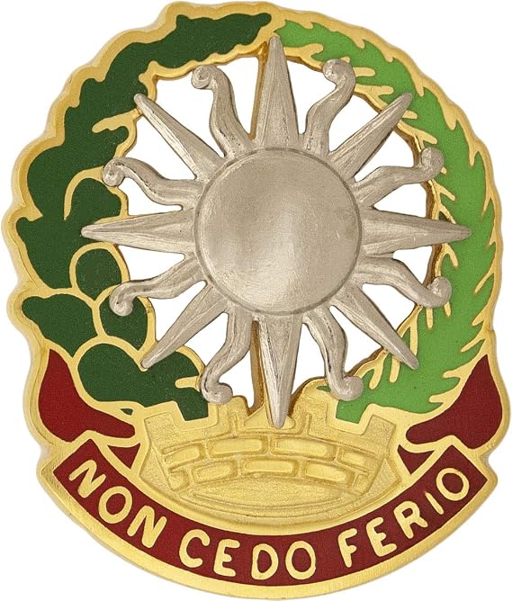 3rd Air Defense Artillery Unit Crest (Non Cedo Ferio)