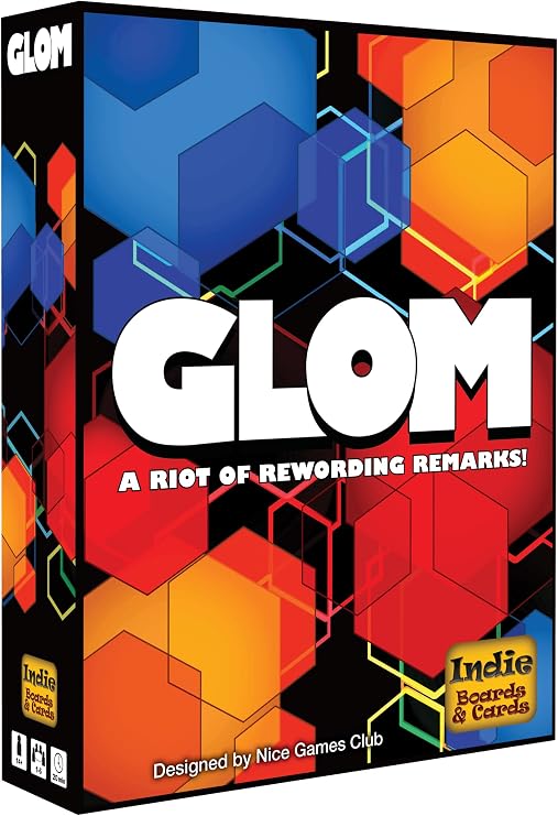 Glom by Indie Boards & Cards, Party Game - for 1 to 8 Players, Ages 14+