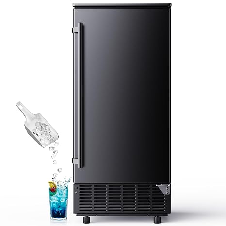Commercial Ice Maker 82Lb/Day Under Counter with 2 Ice Baskets
