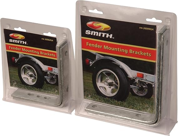 CE Smith - Fender Mounting Brackets - Trailer Fender Mounting Brackets for 8" and 9" Wide Fenders