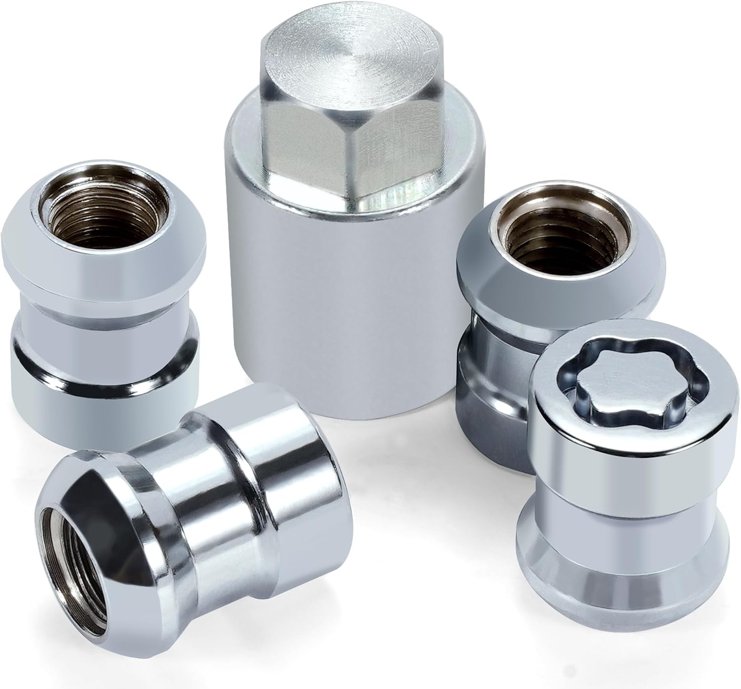 Wheel Locks Compatible with 2007-2025 CR-V 2008-2012 Honda Accord 2016 Honda Civic Replace OE 08W42-SCV-102