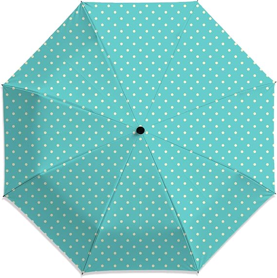 Automatic Folding Umbrella, Small Compact Travel, Sun & Rain