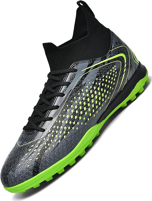 Donbest Football Boots Children's Boys Football Shoes Artificial Grass Kick Shoes AG FG Cleats Spikes Football Shoes Professional Training Shoes
