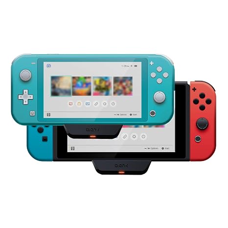 Bionik BT Audio Sync Wireless Bluetooth Adapter with MIC: Nintendo Switch, Switch Lite, Apple AirPods, Beats by Dre-Durable Form Fitting Design, Passthrough USB C Charging Port - Nintendo Switch