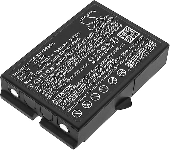 Battery for IKUSI 2303692, ATEX transmitters, T70-1, T70-2, TM70, TM70 range, TM70/1, TM70/iK2.13B JS, TM70/iK2.13B JS3, TM70/iK2.21F JS5, TM70/iK2.21F LV5 PN:IKUSI 2303692, BT06K 750mAh / 3.6Wh