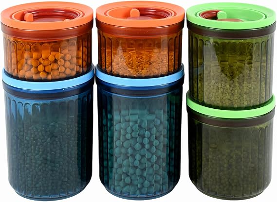 Airtight Food Storage Containers BPA-Free Stackable Air Tight
