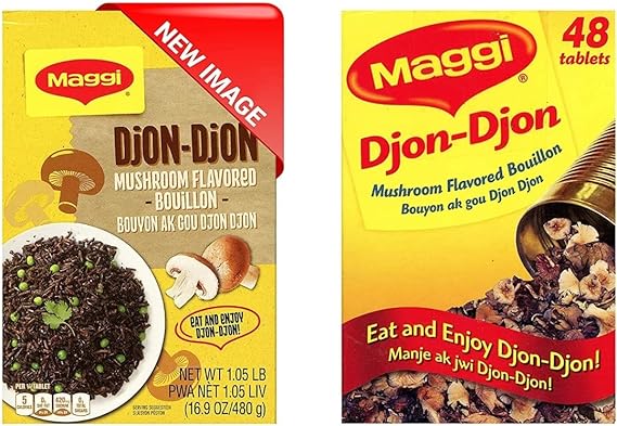 MAGGI Djon Djon bouillon cubes - mushoom flavored 1 box (48 cubes)