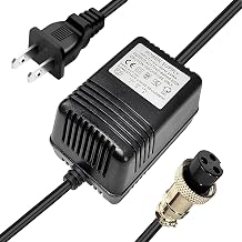 AC 17V 600mA Power Adapter 3-Pin Connector for Stanton M304 Mixer,Alesis Multimix 8 USB,Yamaha PA-10,MG10U,Yamaha 8 Channel,Yamaha Mixer,Behringer Mixer