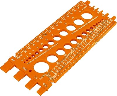 TRUPER REGLA-22 Bolt Size-it Gauge